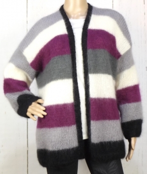 Preview: Strickanleitung Cardigan „LoveMohair“